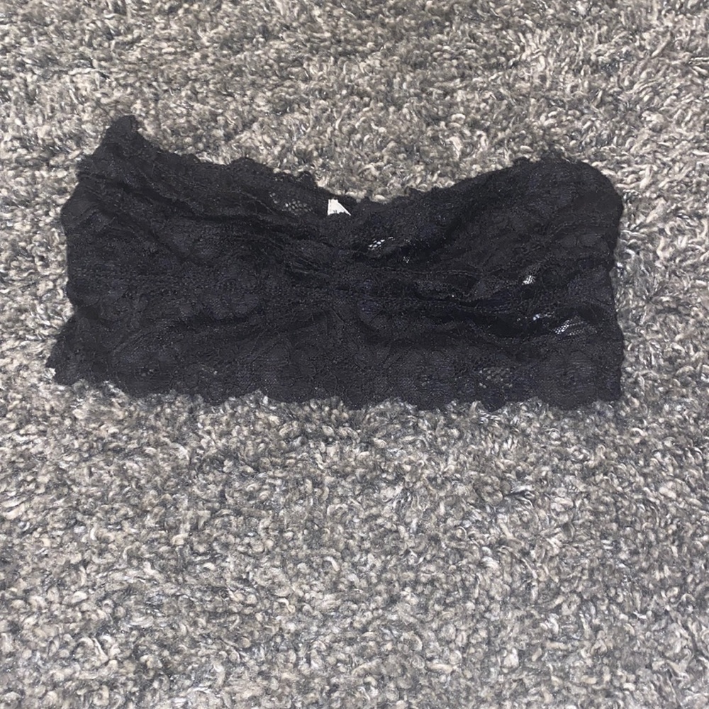 Black bandeau size small